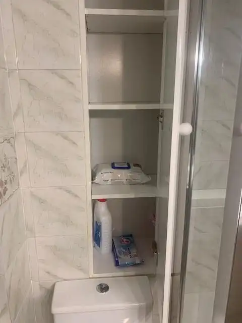 Badezimmer von Wohnung zur Miete in Bilbao  mit Heizung, Möbliert und Balkon