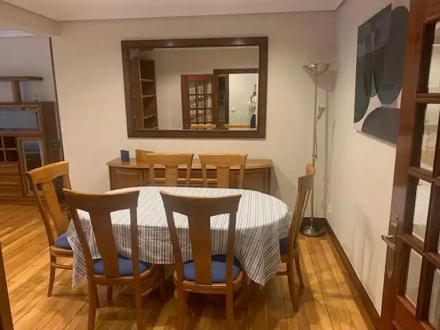 Esszimmer von Wohnung zur Miete in Bilbao  mit Heizung, Möbliert und Balkon