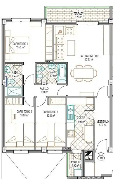 Wohnung mit Terrasse zum Verkauf in Calle JOSEFA COTILLO LA POLACA, imagen 37