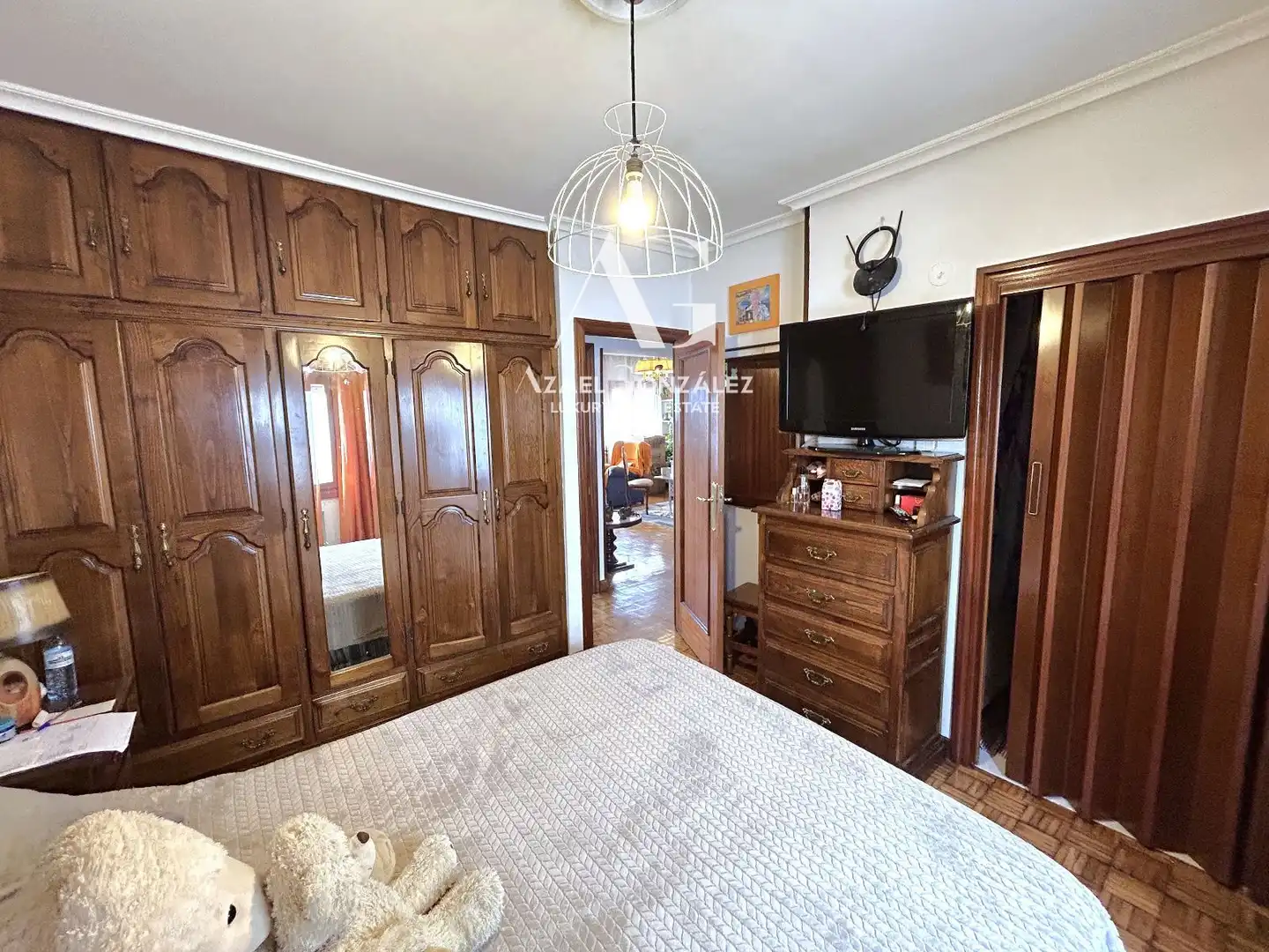 Bedroom of Flat for sale in Santander  with Storage room and Furnished