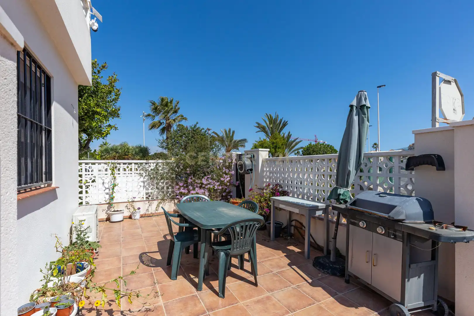 Terrace of Single-family semi-detached for sale in Torrevieja  with Air Conditioner and Community pool