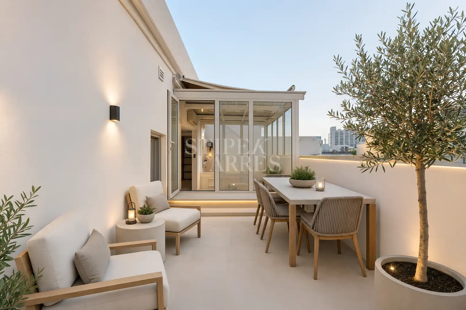 Terraza de Ático en venta en Barcelona con Aire acondicionado, Calefacción y Trastero