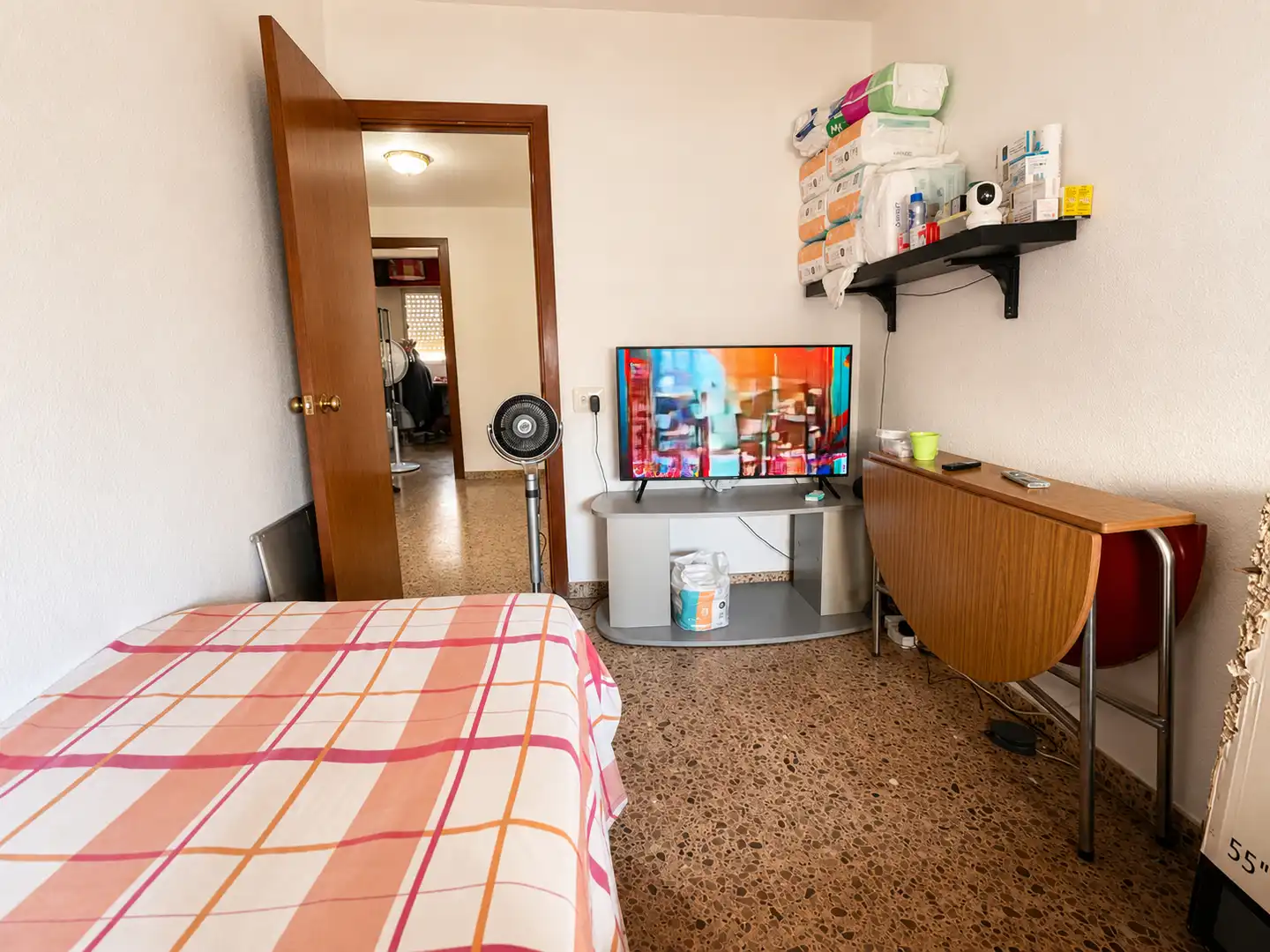 Bedroom of Flat for sale in Valencia  with Furnished and Balcony