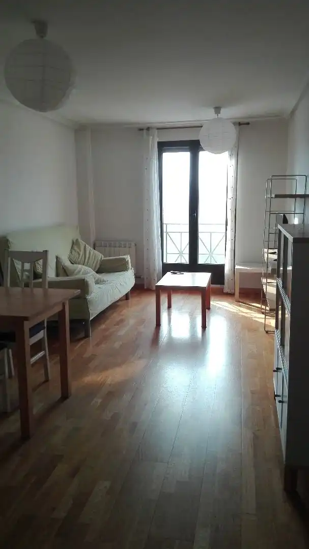 Sala de estar de Apartamento de alquiler en Salamanca con Calefacción, Parquet y Trastero