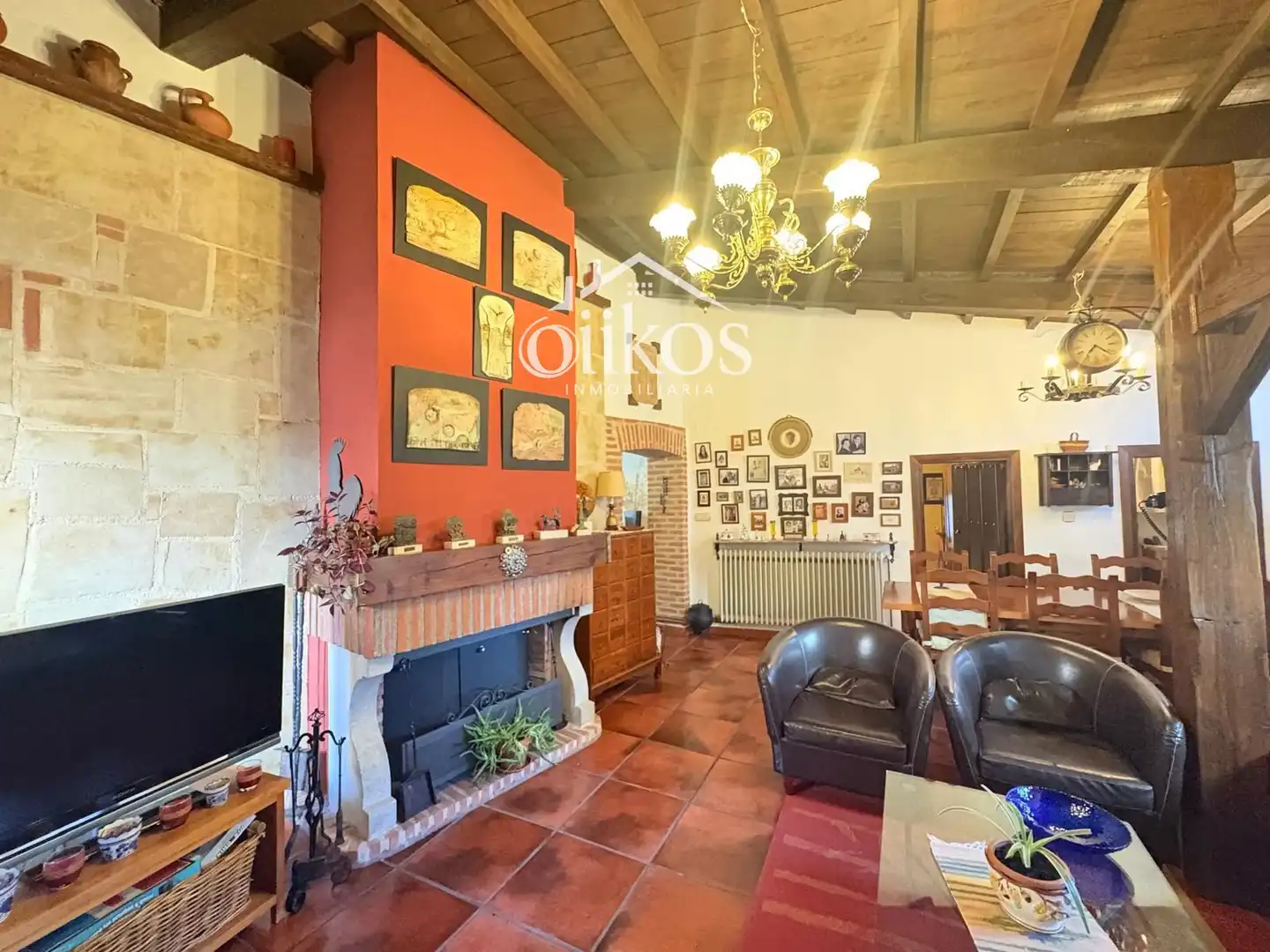 Sala de estar de Casa o chalet en venta en Parada de Arriba con Calefacción