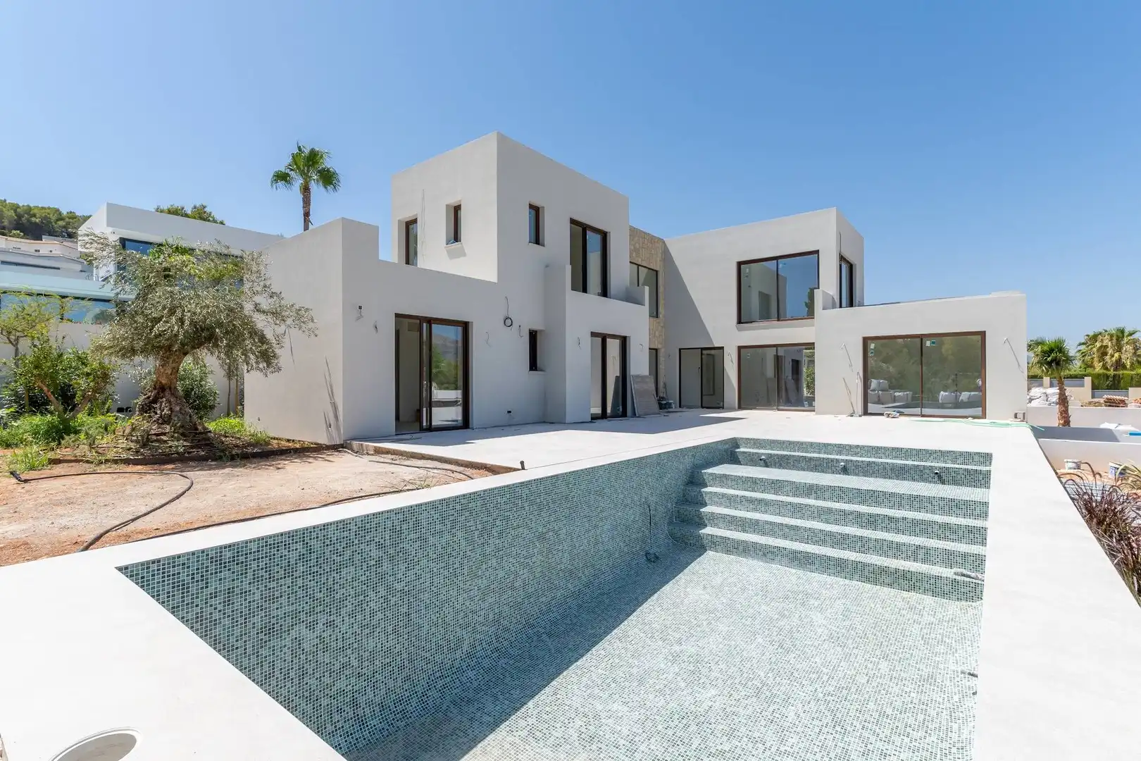 Vista exterior de Casa o xalet en venda en Jávea / Xàbia amb Aire condicionat, Calefacció i Jardí privat