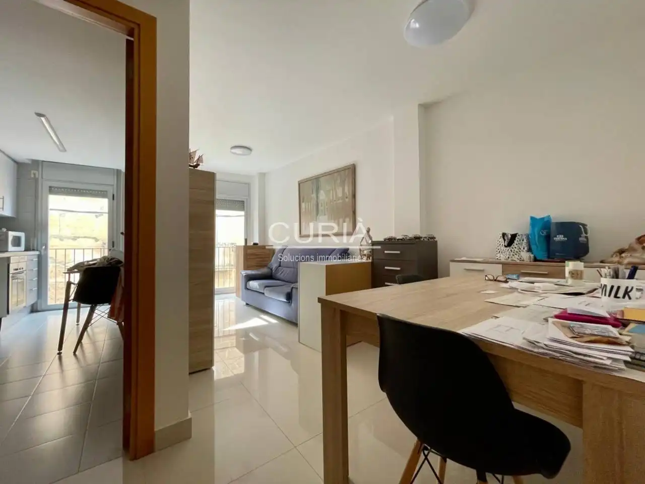 Bedroom of Apartments for rent in Sarroca de Lleida  with Air Conditioner, Heating and Furnished