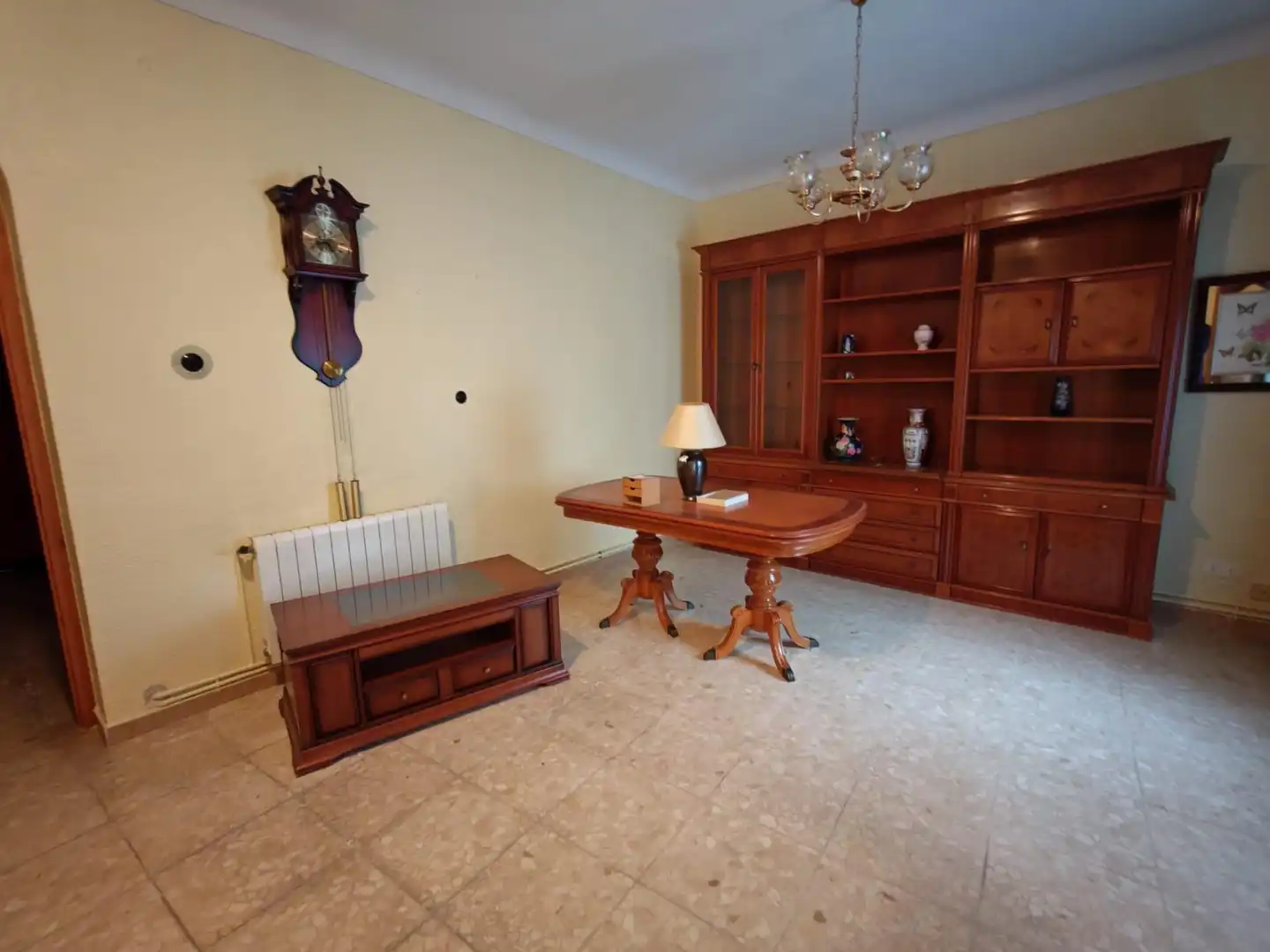 Living room of Flat for sale in Alcabón  with Heating, Terrace and Furnished