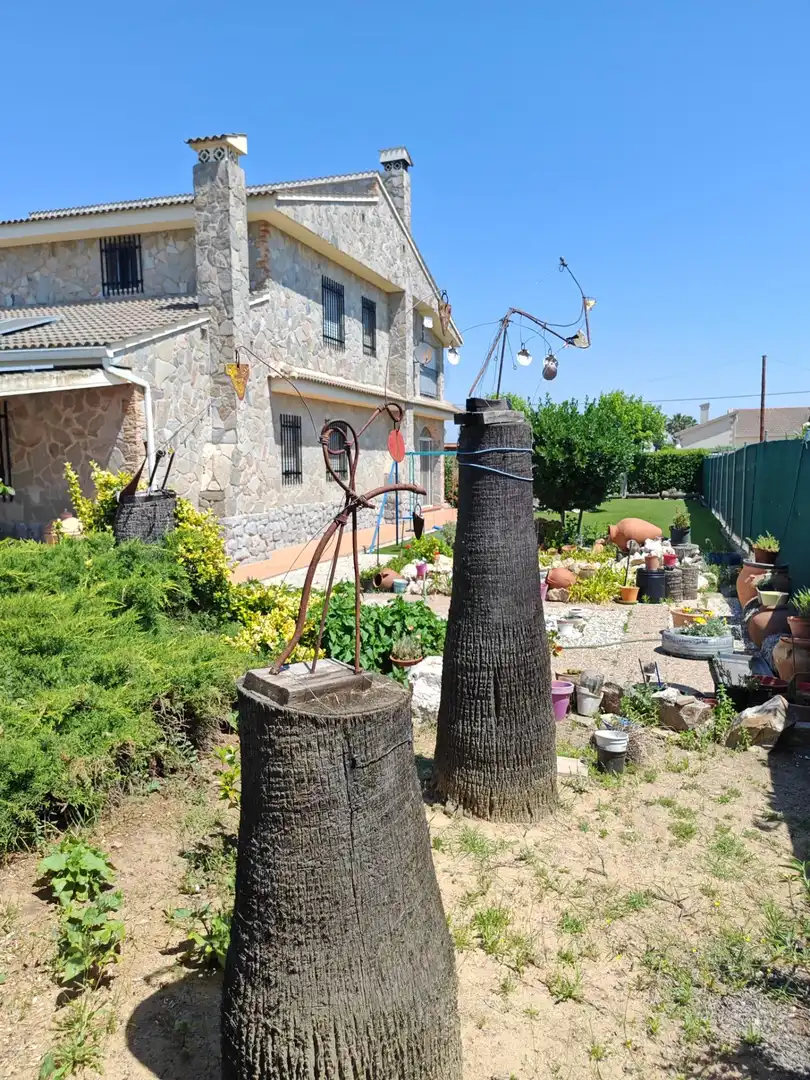 Jardín de Casa o chalet en venta en Don Benito con Trastero y Piscina