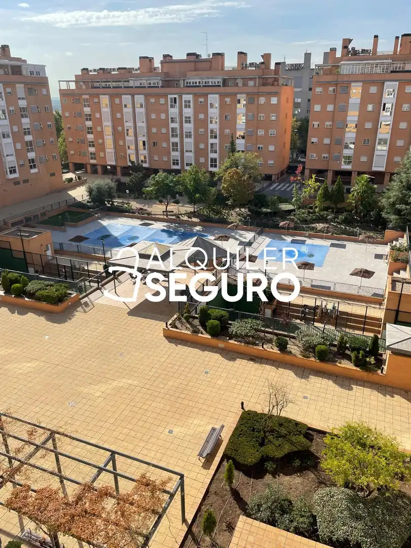 Swimming pool of Flat for rent in Carabanchel