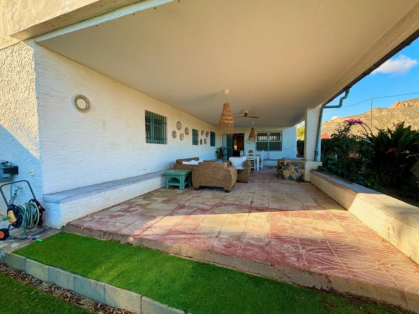 Jardín de Casa o chalet en venta en Alicante / Alacant con Aire acondicionado, Jardín privado y Terraza