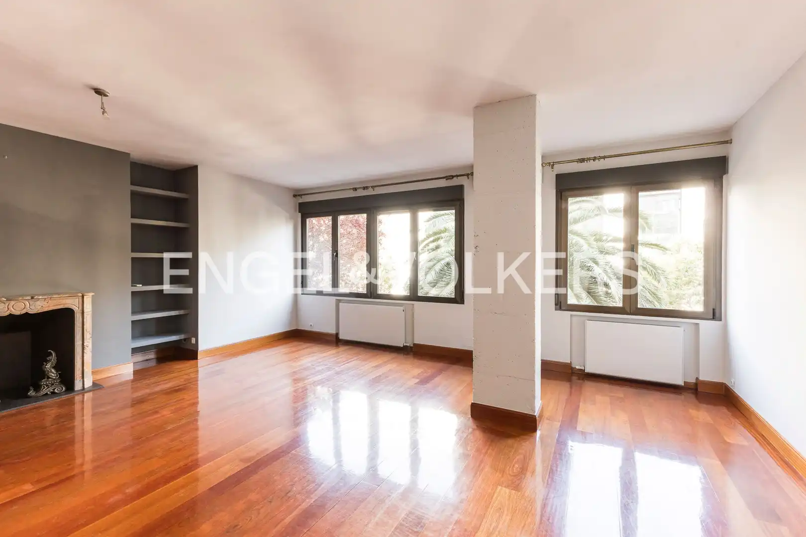 Wohnzimmer von Wohnung zur Miete in Barrio de Salamanca