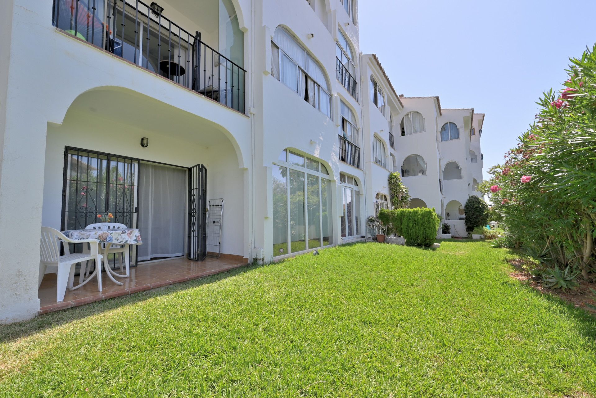 Garden of Planta baja for sale in Mijas  with Terrace, Swimming Pool and Furnished