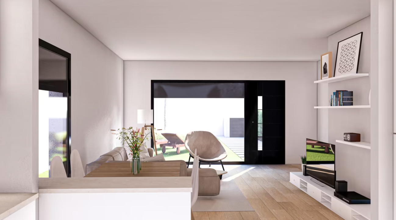 Sala d'estar de Casa o xalet en venda en Vacarisses amb Terrassa