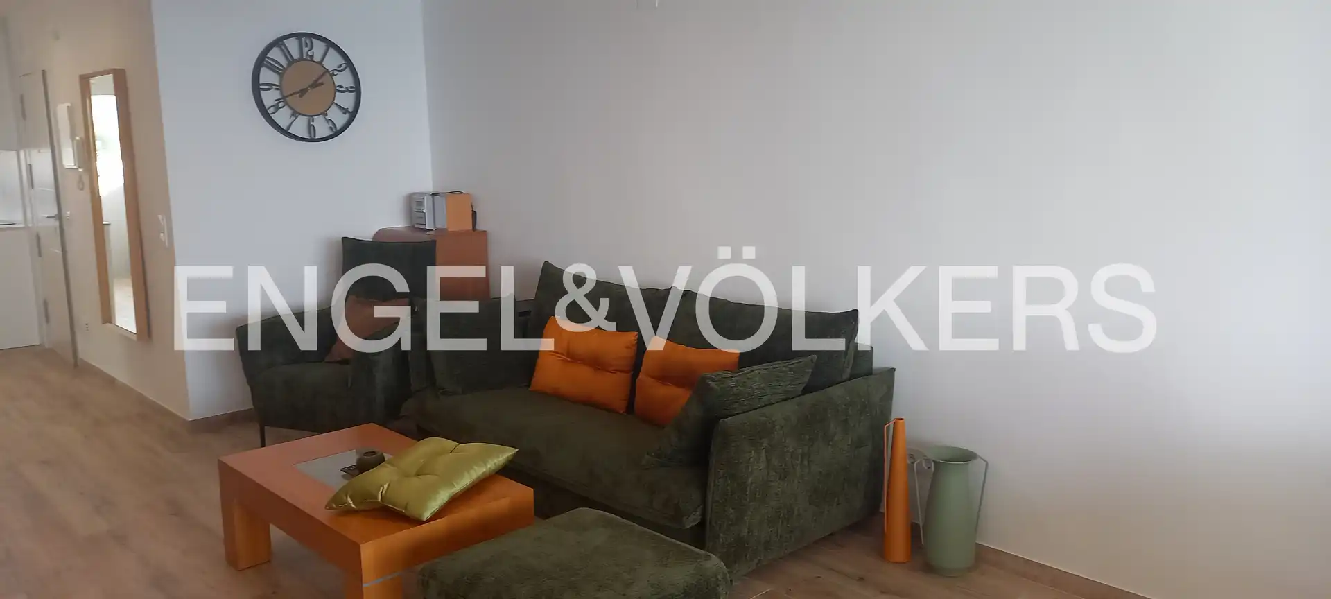 Wohnzimmer von Wohnung zur Miete in Mont-roig del Camp mit Klimaanlage, Heizung und Parkett