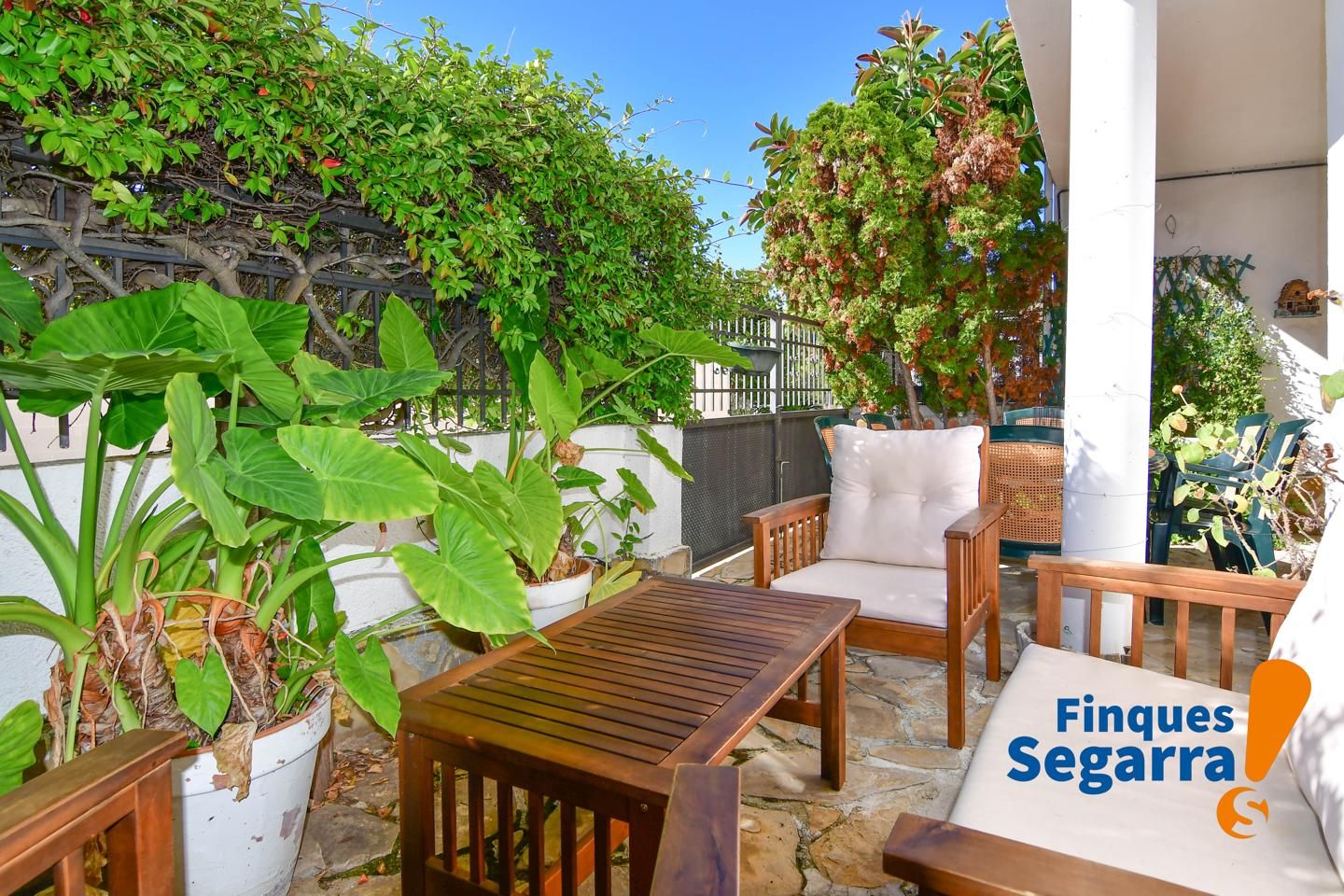 Jardín de Casa adosada en venta en Bonastre con Aire acondicionado, Calefacción y Terraza