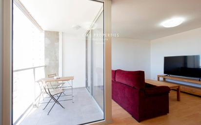 Bedroom of Flat for sale in  Valencia Capital  with Air Conditioner, Terrace and Swimming Pool