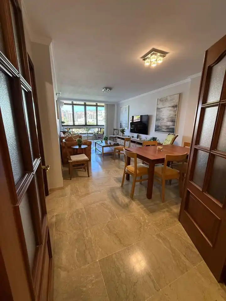 Dining room of Flat for rent in Santa Cruz de Tenerife  with Air Conditioner, Furnished and Balcony
