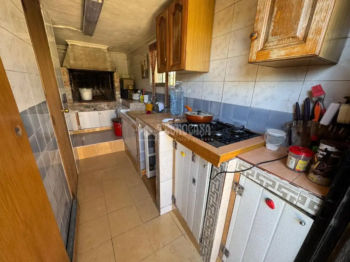 Cocina de Casa o chalet en venta en Montroi / Montroy con Jardín privado, Terraza y Piscina