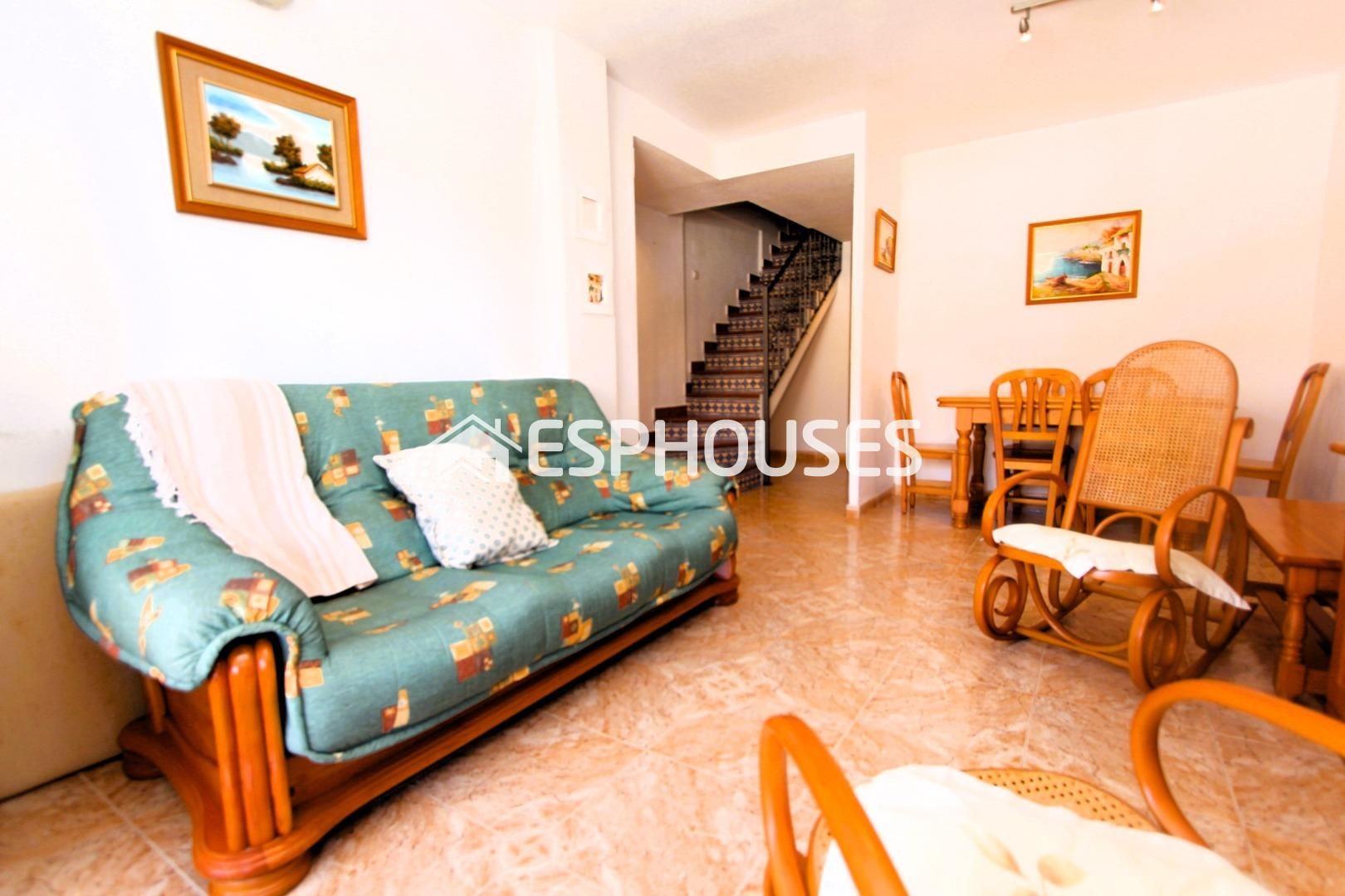 Living room of Apartment for sale in Guardamar del Segura  with Air Conditioner, Terrace and Furnished