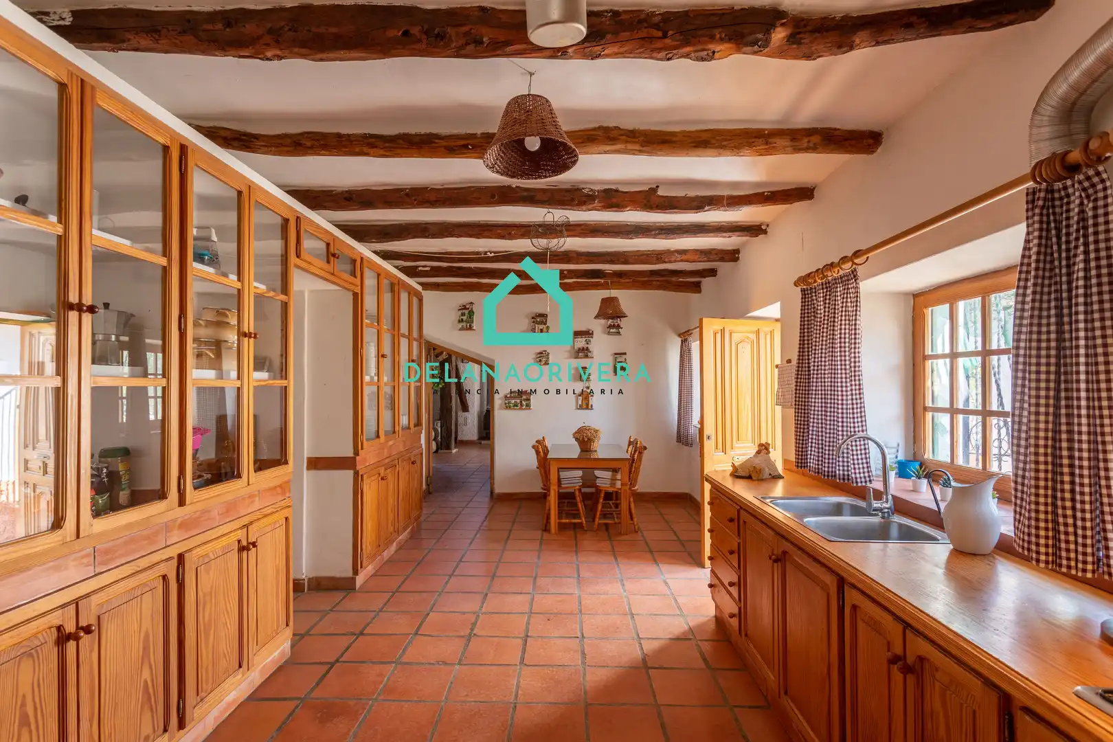 Kitchen of Country homes for rent in Villamalea  with Private garden, Terrace and Swimming Pool