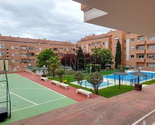 Exterior view of Planta baja for sale in Las Rozas de Madrid  with Air Conditioner, Heating and Private garden
