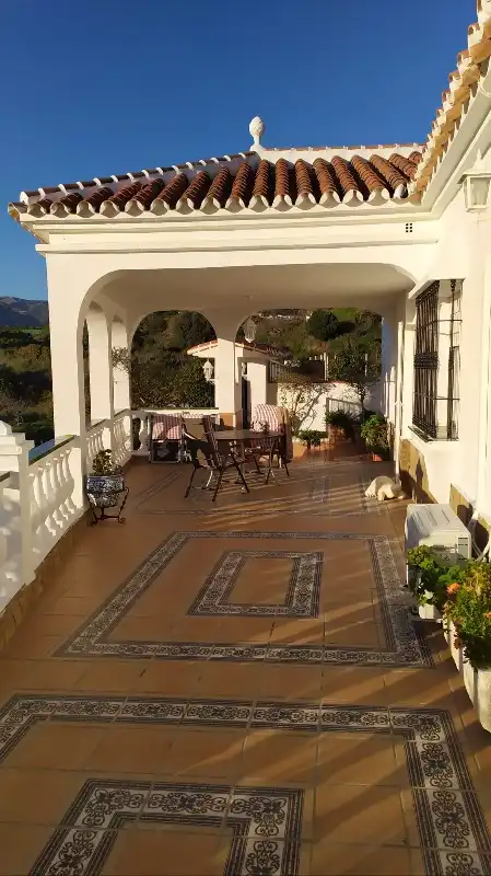 Terraza de Casa o chalet de alquiler en Torrox con Aire acondicionado, Calefacción y Jardín privado