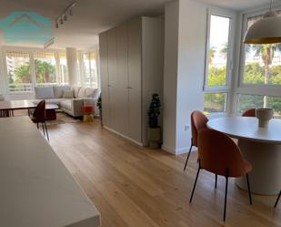 Living room of Flat to rent in Alicante / Alacant  with Air Conditioner, Terrace and Oven