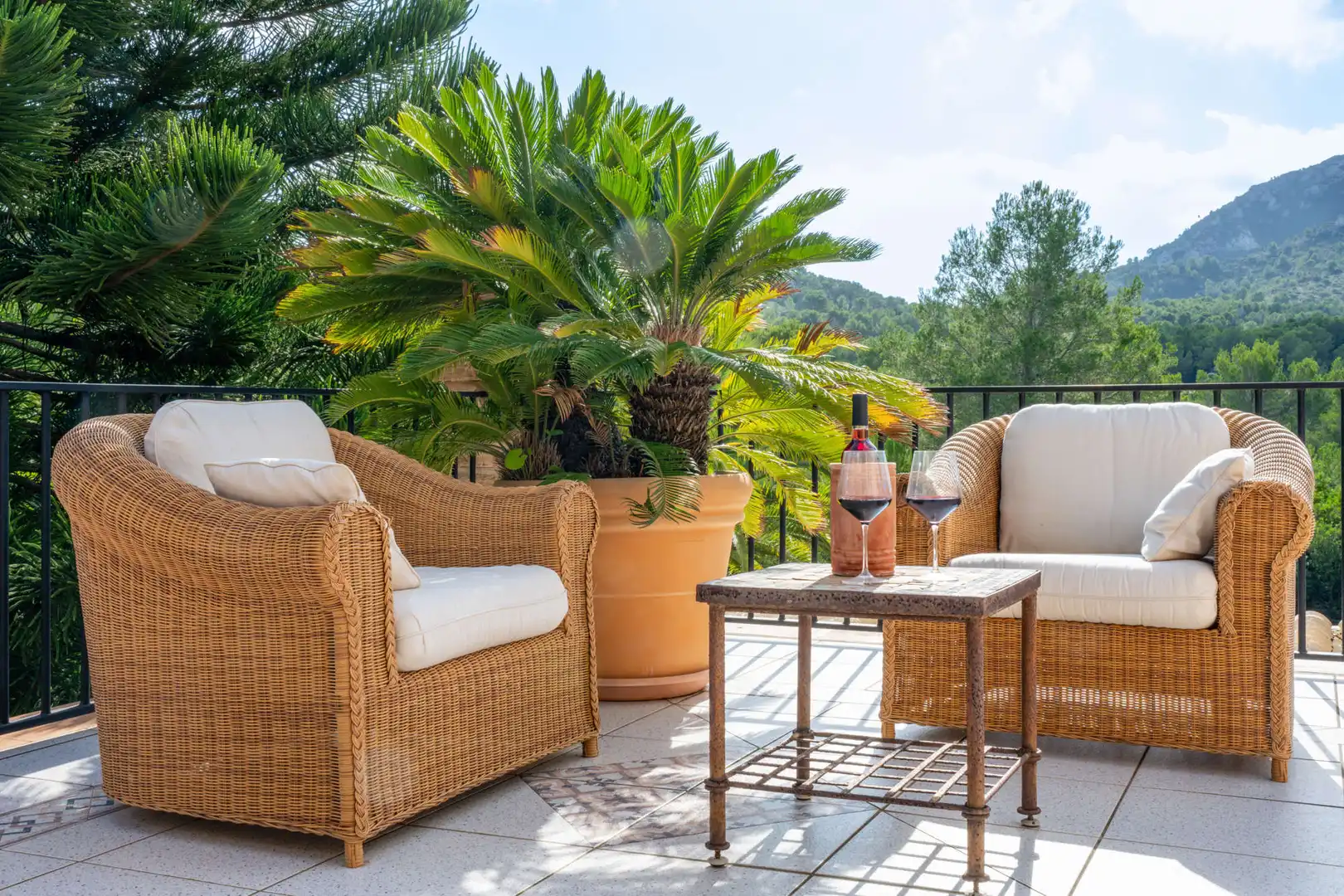 Terraza de Finca rústica en venta en Capdepera con Aire acondicionado, Terraza y Amueblado