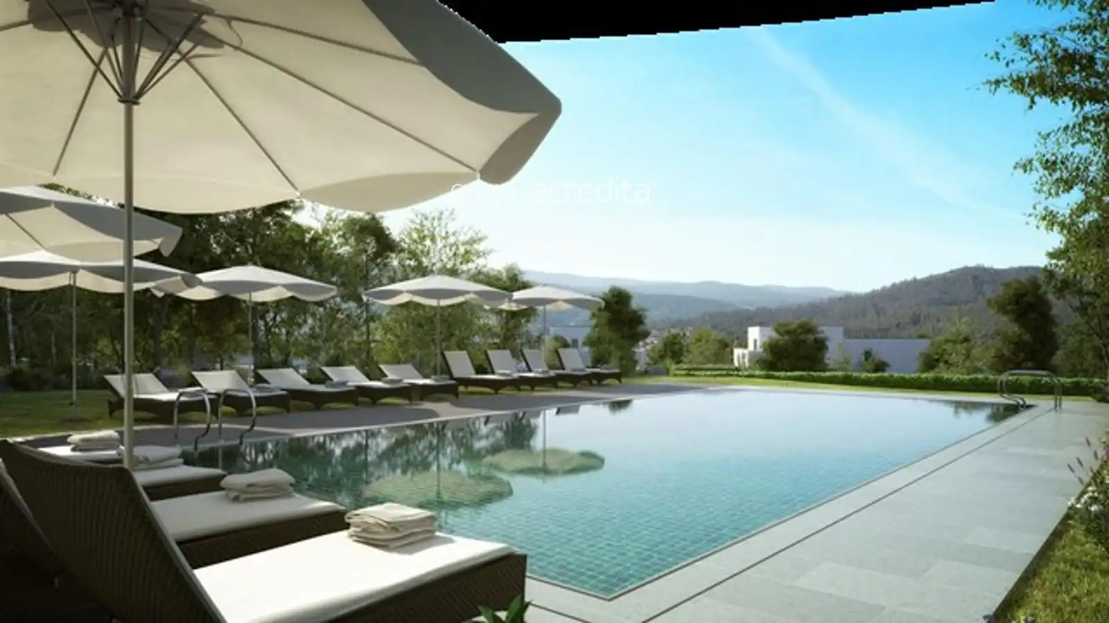 Swimming pool of Detached homes for sale in Ames  with Heating, Private garden and Terrace