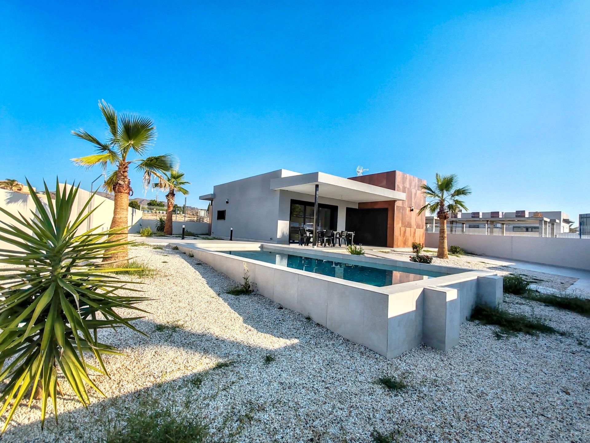Piscina de Casa o xalet en venda en Los Gallardos amb Aire condicionat, Calefacció i Jardí privat