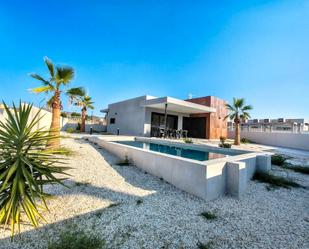 Swimming pool of House or chalet for sale in Los Gallardos  with Air Conditioner, Heating and Private garden