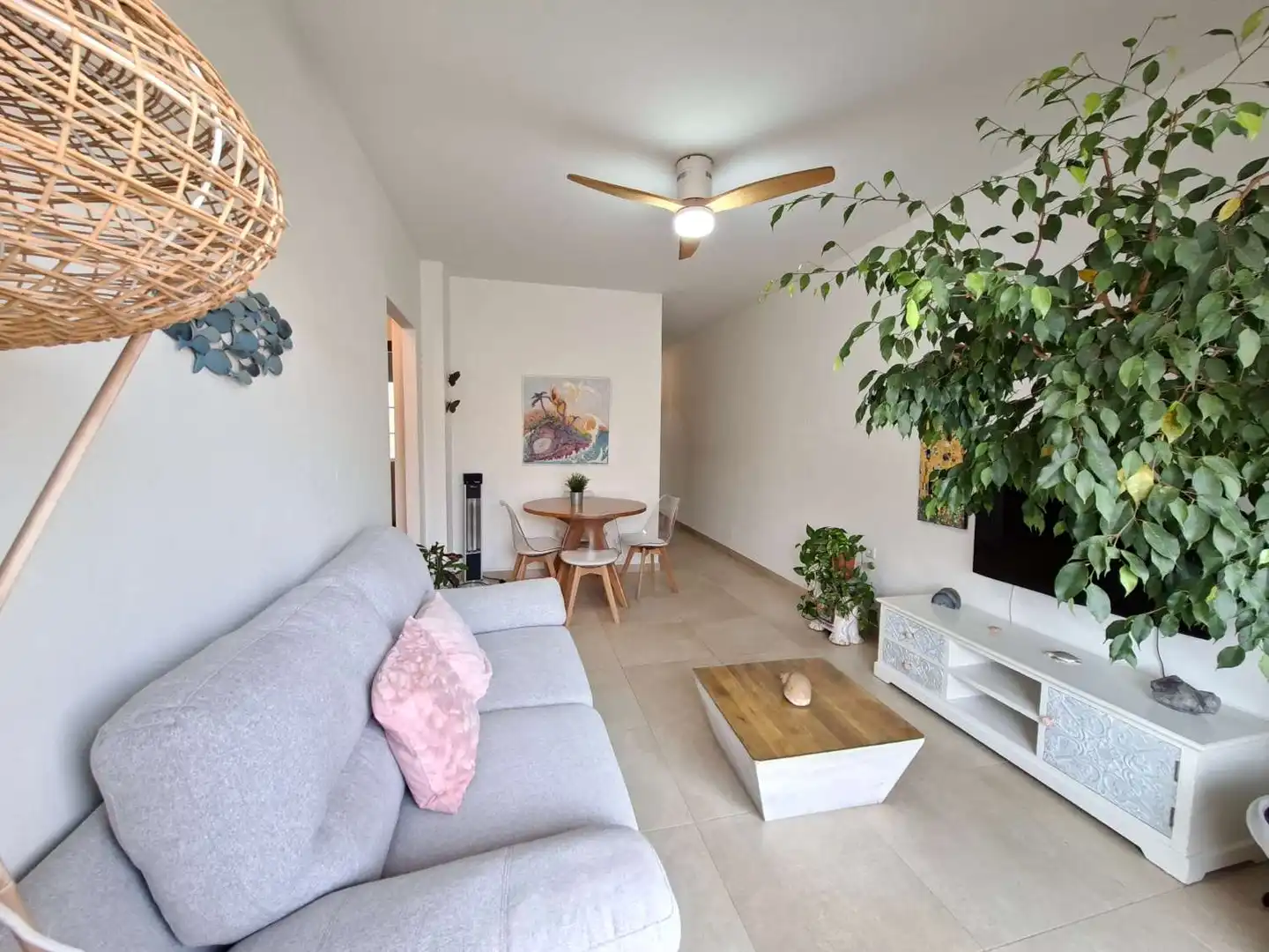 Living room of Flat for sale in Nerja  with Terrace