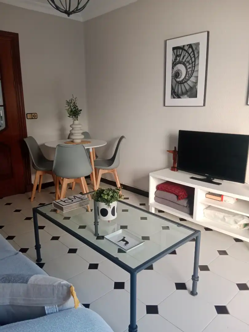 Sala de estar de Piso de alquiler en Coria del Río con Aire acondicionado, Amueblado y Horno