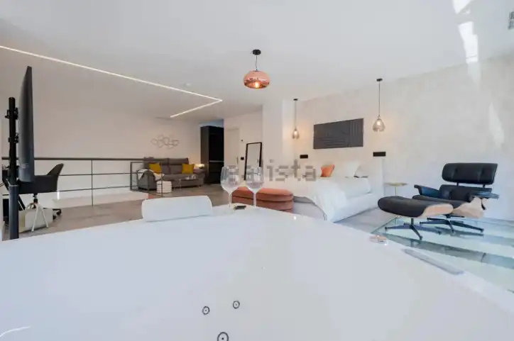 Sala de estar de Piso en venta en Alcobendas con Aire acondicionado, Calefacción y Lavadora