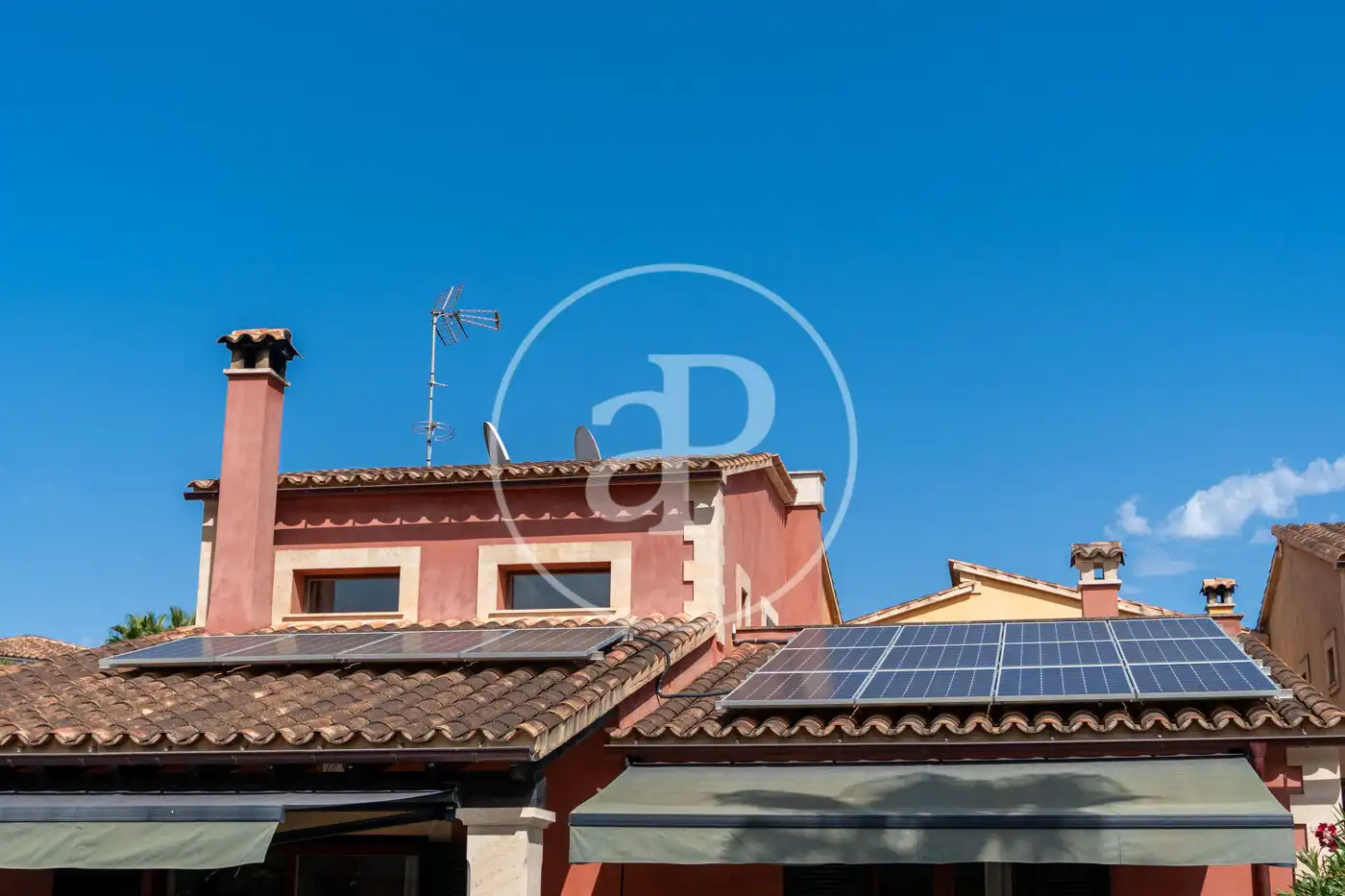 Exterior view of Detached homes for sale in Calvià  with Air Conditioner, Heating and Private garden