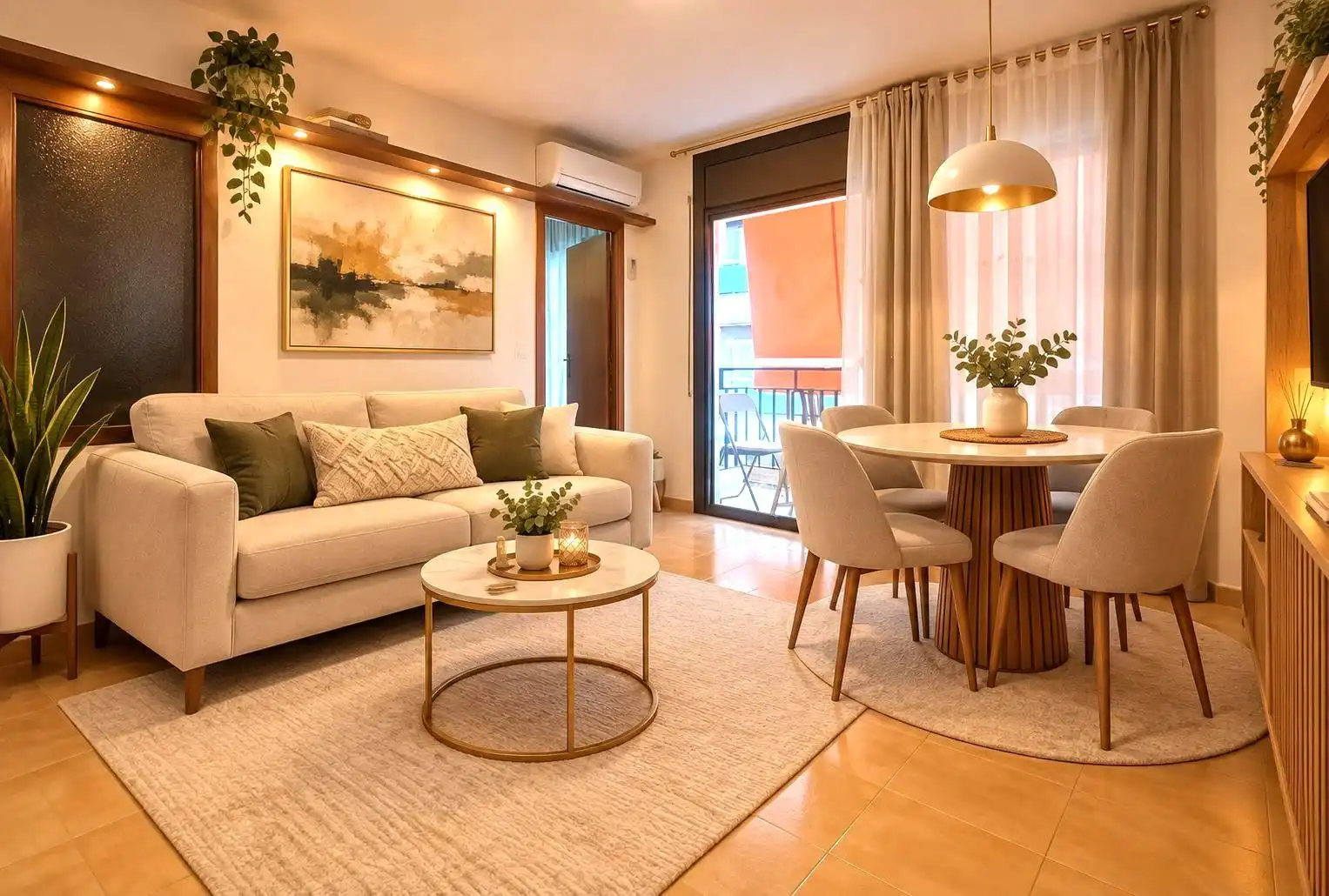 Living room of Flat for sale in Calella, Barcelona