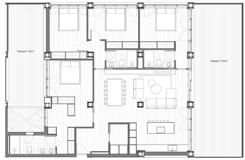 Piso en venta en Valencia con Aire acondicionado, Jardín privado y Terraza