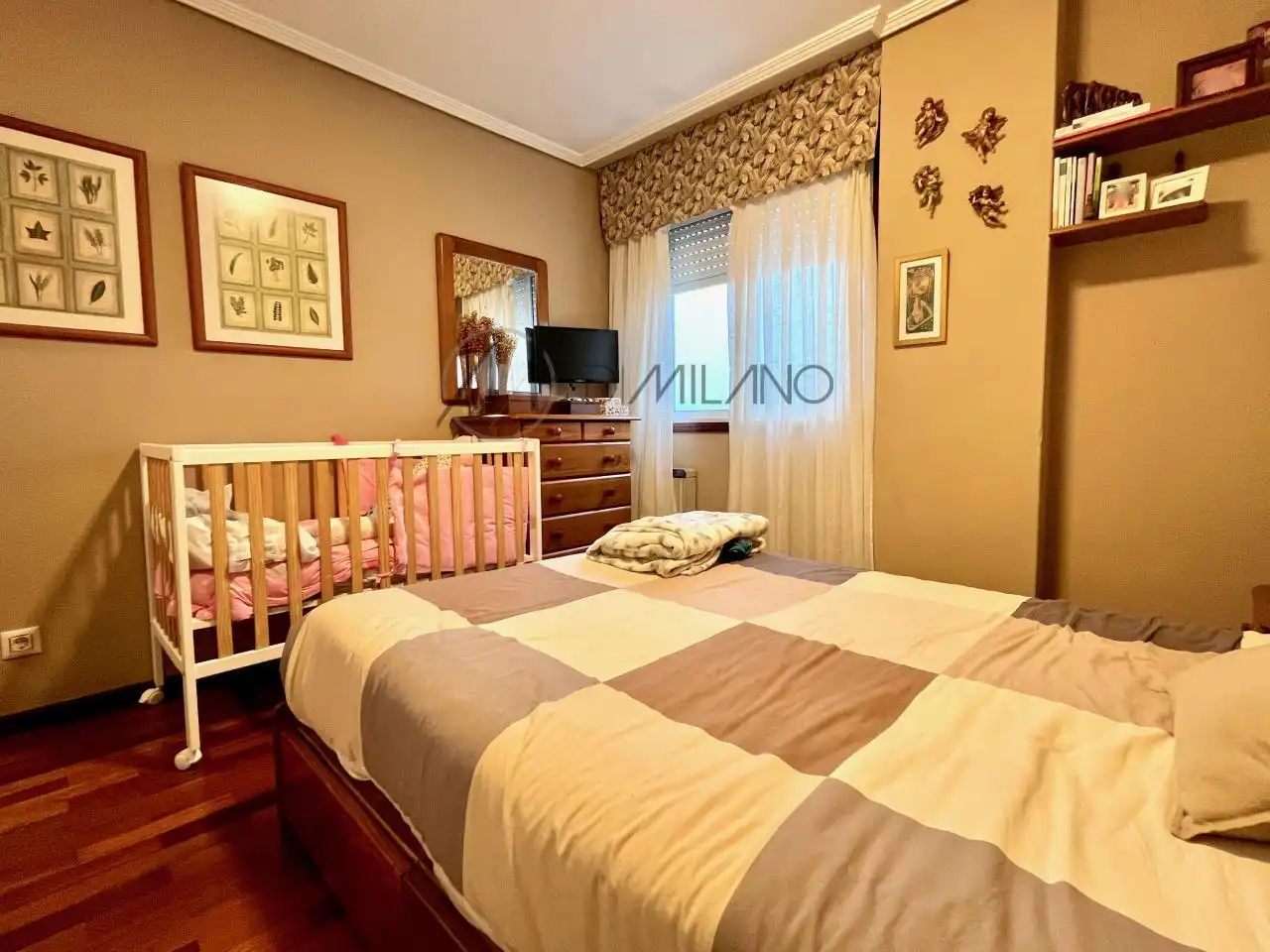 Bedroom of Flat for sale in Vigo   with Heating and Parquet flooring