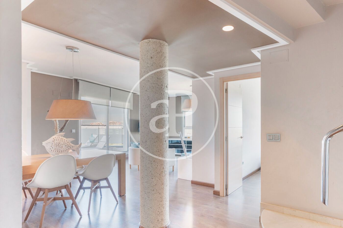 Attic for sale in  Valencia Capital  with Air Conditioner, Heating and Private garden