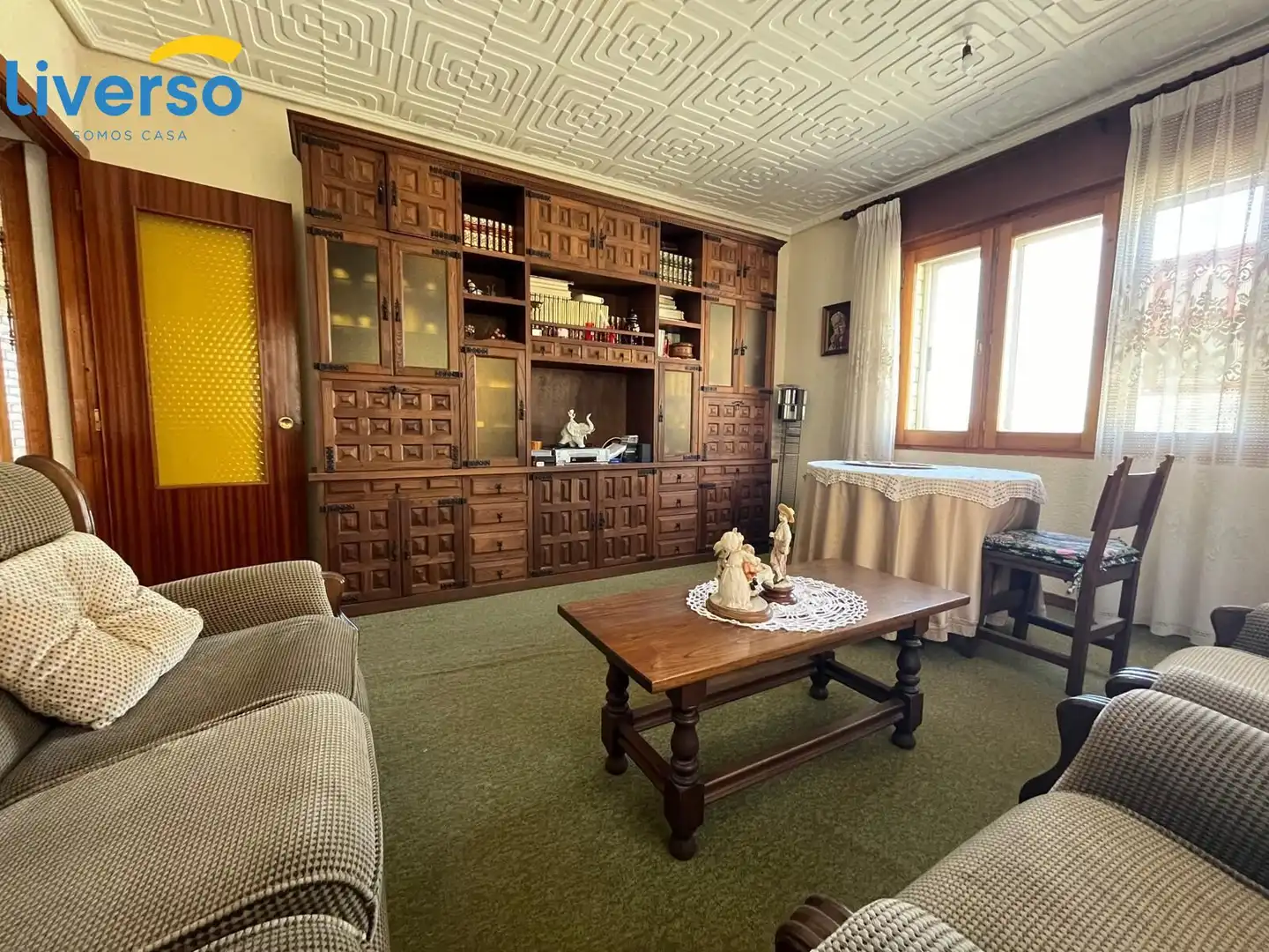 Living room of Detached homes for sale in Castrojeriz  with Heating, Private garden and Terrace
