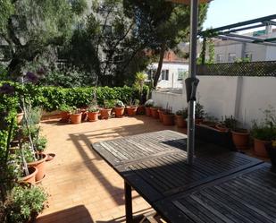 Terrace of Single-family semi-detached for sale in Vilanova i la Geltrú  with Air Conditioner, Terrace and Balcony