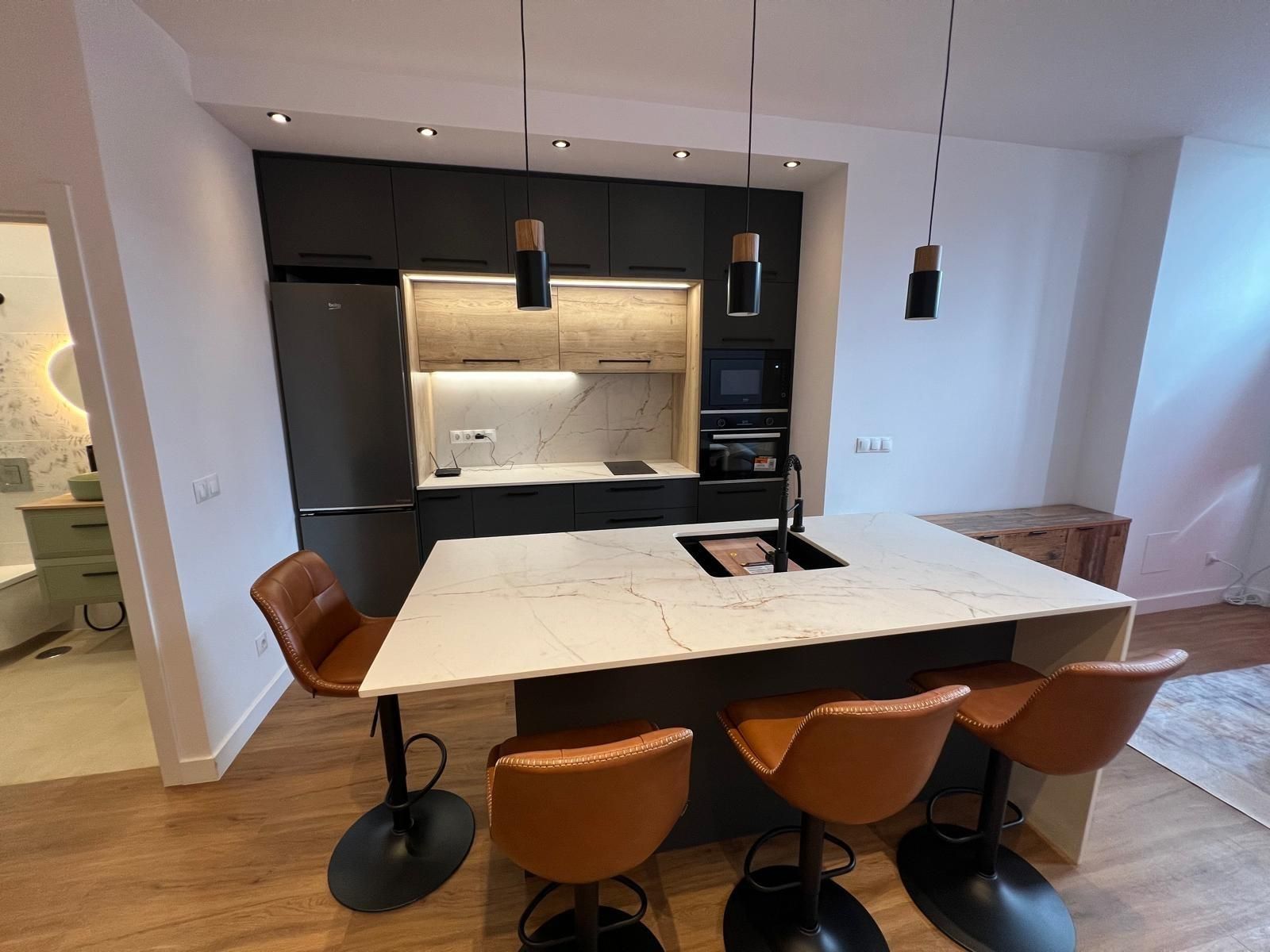 Kitchen of Study for rent in Alhaurín de la Torre  with Air Conditioner, Heating and Furnished