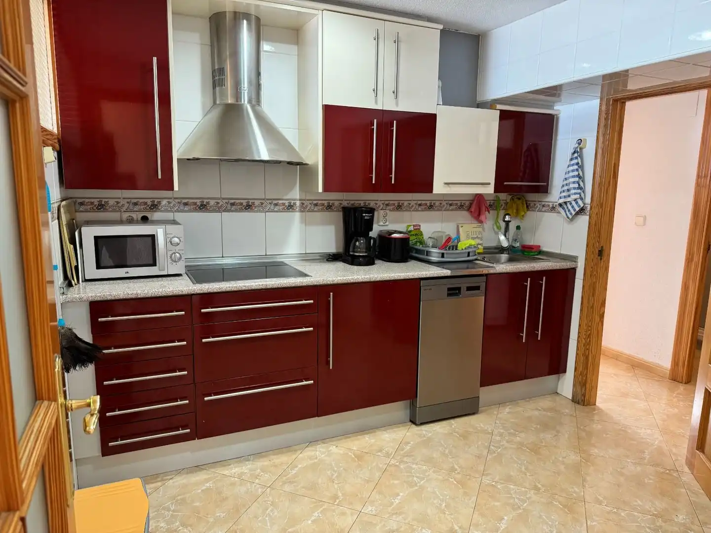 Kitchen of Flat for sale in Orxeta  with Air Conditioner