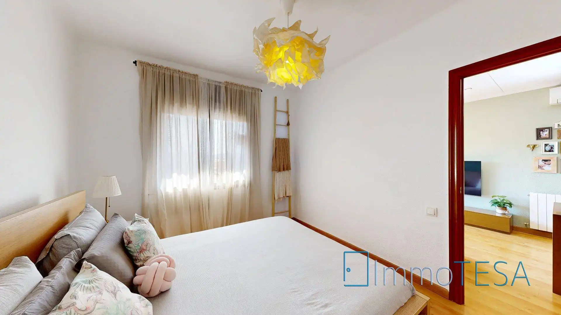 Bedroom of Flat for sale in Sabadell  with Air Conditioner, Heating and Parquet flooring