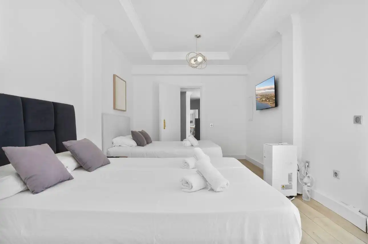 Dormitori de Casa o xalet de lloguer en Marbella amb Aire condicionat, Calefacció i Terrassa