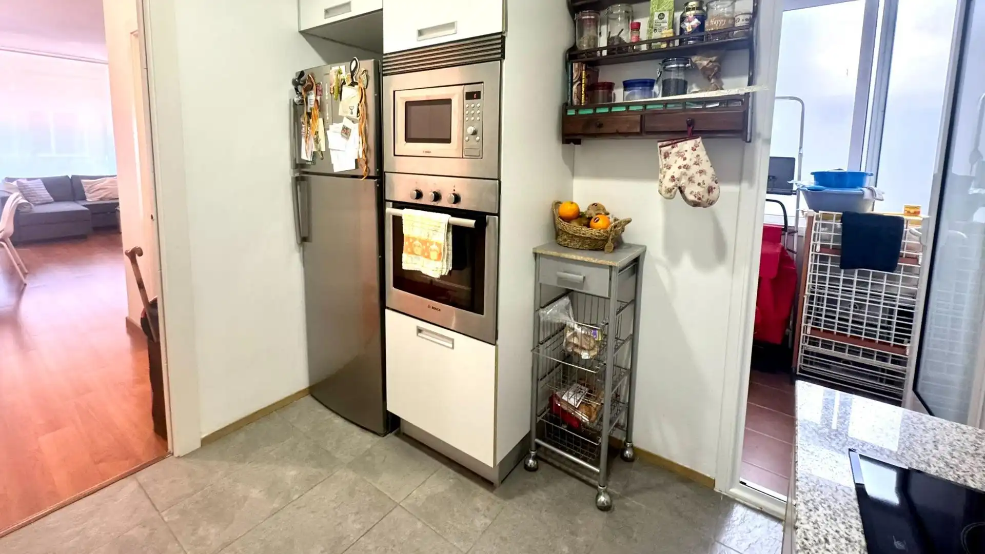 Cocina de Piso en venta en Barcelona con Aire acondicionado, Calefacción y Parquet
