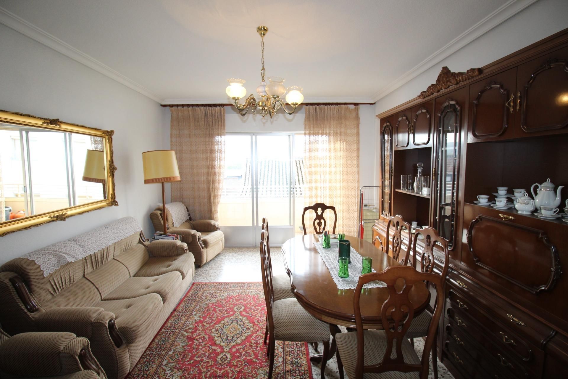 Living room of Flat for sale in Argamasilla de Calatrava  with Heating, Terrace and Balcony
