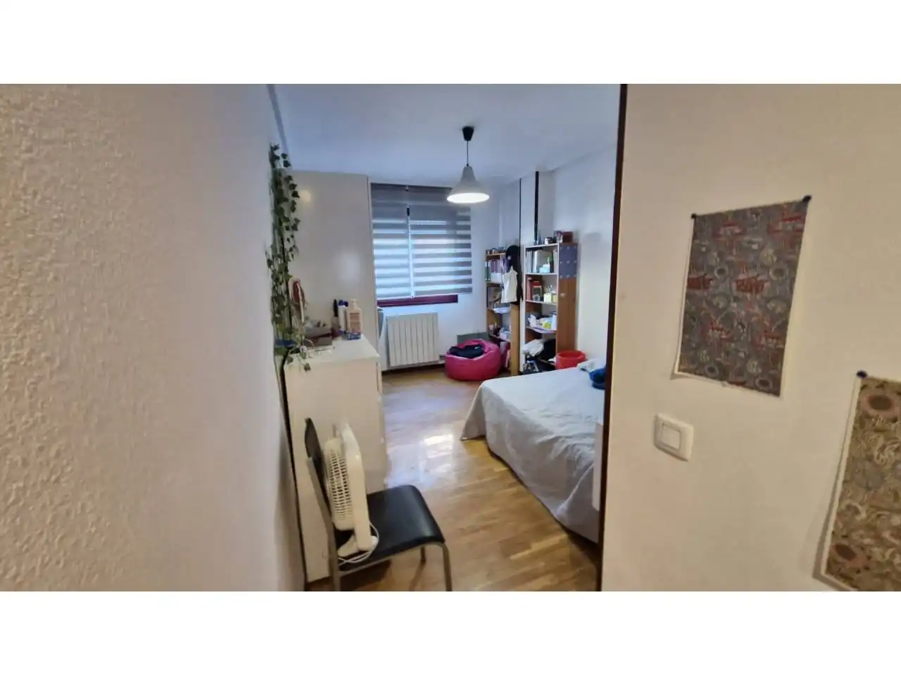 Bedroom of Flat for sale in Lardero  with Heating, Parquet flooring and Terrace