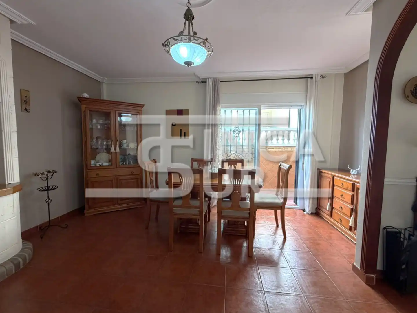 Comedor de Casa adosada en venta en Roquetas de Mar con Aire acondicionado, Calefacción y Terraza